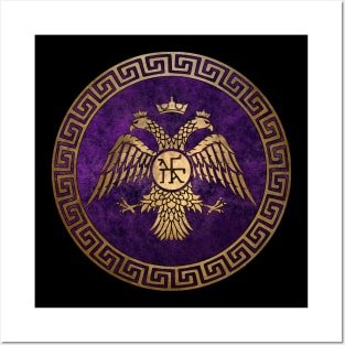 Byzantine Empire Byzantium Symbol of Constantinople Posters and Art